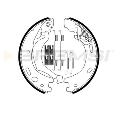GF0440-1.JPG Kit Ganasce Freno Stazionamento Posteriore Land Rover Discovery Iii Range Rover Sport Gf0440-1 Lr020492 S.f. Lucas 