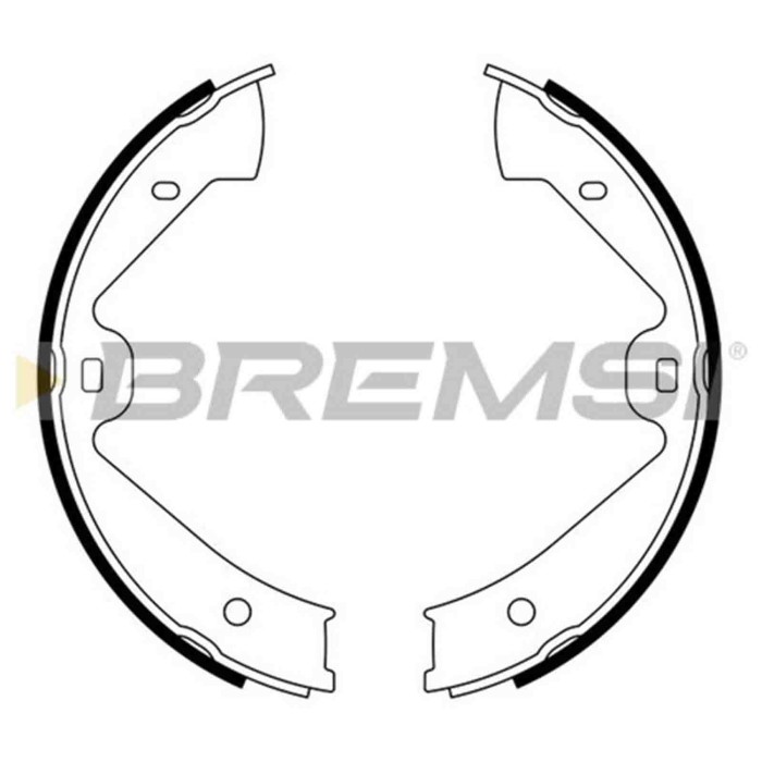 GF0562.JPG Kit Ganasce Freno Stazionamento Posteriore Porsche Cayenne Volkswagen Touareg Gf0562 95835292500 S.f. Ate Teves Brems