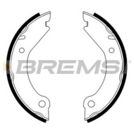 Kit Ganasce Freno Stazionamento Posteriore Volvo 240 (p242 P244) Gf0603 12124286 S.f. Ate Teves Bremsi
