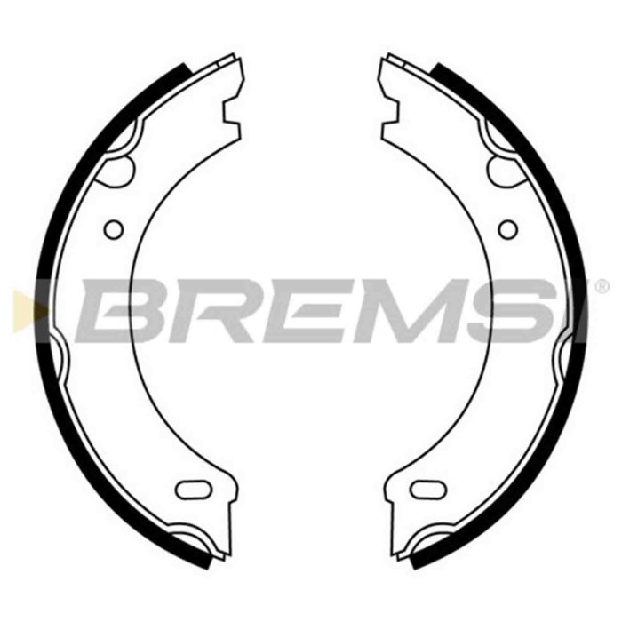 GF0605.JPG Kit Ganasce Freno Stazionamento Posteriore Volvo 940 (944) Gf0605 1387798 S.f. Ate Teves Bremsi