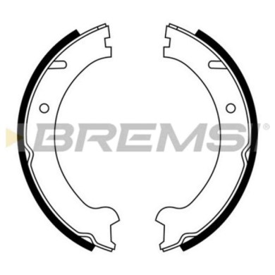 GF0607.JPG Kit Ganasce Freno Stazionamento Posteriore Volvo S70 V70 I Xc70 Cross Country Gf0607 272249 S.f. Ate Teves Bremsi