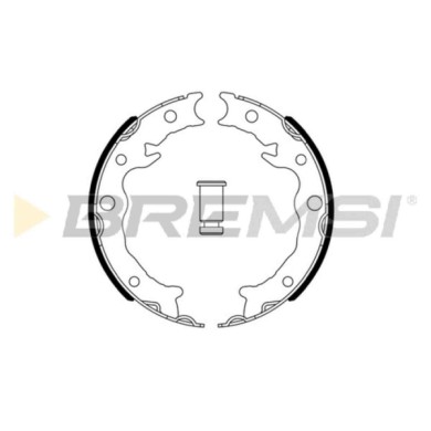 GF0645.JPG Kit Ganasce Freno Stazionamento Posteriore Subaru Impreza 2 Volumi /coda Spiovente (gp) Gf0645 26694-fj001 Bremsi