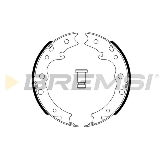 GF0646.JPG Kit Ganasce Freno Stazionamento Posteriore Subaru Brz Gf0646 26694ca000 Bremsi