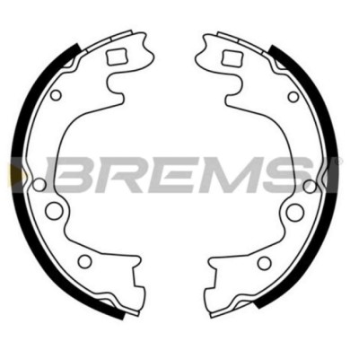 GF0748.JPG Kit Ganasce Freno Stazionamento Posteriore Mazda E Furgonato (sr2) Gf0748 S.f. Trw Bremsi