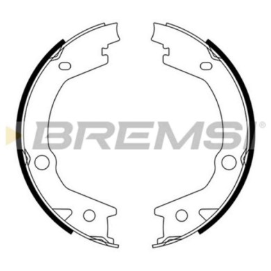 GF0765.JPG Kit Ganasce Freno Stazionamento Posteriore Hyundai Tucson (jm) Gf0765 4833a-21010 S.f. Mando Bremsi