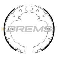 Kit Ganasce Freno Stazionamento Posteriore Mazda Mpv I Mpv Ii Gf0802 Lcy1-44-39z S.f. Akebono Bremsi