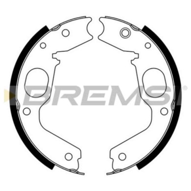 GF0825.JPG Kit Ganasce Freno Stazionamento Posteriore Mitsubishi Pajero Ii Canvas Top Pajero Ii Pajero Sport I Galloper Gf0825 M