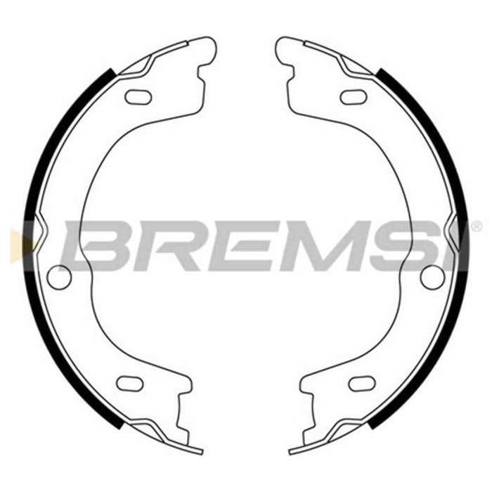 GF0837.JPG Kit Ganasce Freno Stazionamento Posteriore Kia Sorento I Gf0837 58350-3ed01 S.f. Sumitomo Bremsi