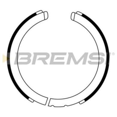 GF0875.JPG Kit Ganasce Freno Stazionamento Posteriore Ssangyong Musso (fj) Gf0875 483 Tk0 50 11 S.f. Mando Bremsi