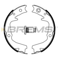 Kit Ganasce Freno Stazionamento Posteriore Subaru Impreza Tre Volumi (gc) Gf0893 26694-ag000 S.f. Akebono Bremsi