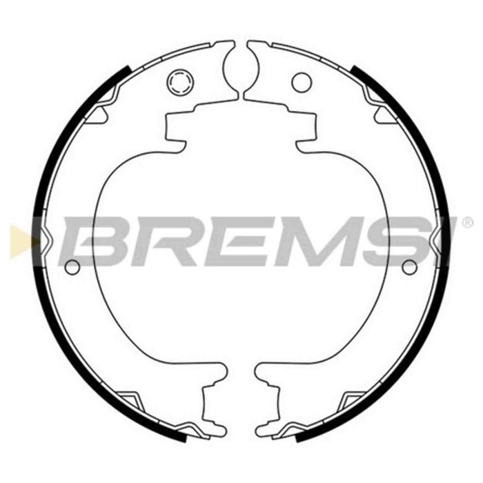GF0894.JPG Kit Ganasce Freno Stazionamento Posteriore Subaru Tribeca Lexus Rx Gf0894 26694-xa00a S.f. Akebono Bremsi