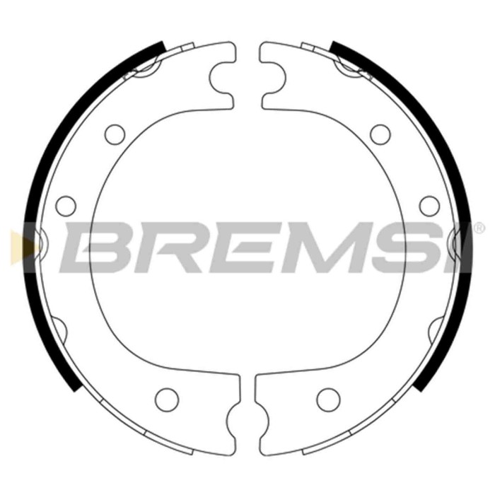GF0963.JPG Kit Ganasce Freno Stazionamento Posteriore Toyota Land Cruiser (j7) Gf0963 46530-60010 S.f. Sumitomo Bremsi
