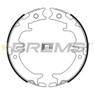 GF0964.JPG Kit Ganasce Freno Stazionamento Posteriore Toyota Previa I (r1 R2) Gf0964 46540-28020 S.f. Sumitomo Bremsi