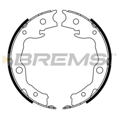 GF0976.JPG Kit Ganasce Freno Stazionamento Posteriore Toyota Rav 4 Iii (a3) Gf0976 44060cy025 S.f. Akebono Bremsi