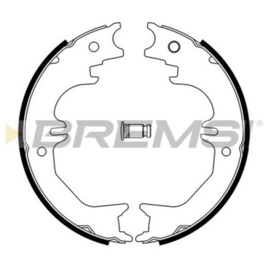 GF0982.JPG Kit Ganasce Freno Stazionamento Posteriore Toyota Land Cruiser 100 (j1) Gf0982 46540-60031 S.f. Sumitomo Bremsi
