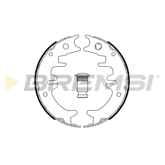 GF0991.JPG Kit Ganasce Freno Stazionamento Posteriore Toyota Celica Coupú Cressida Tre Volumi Gf0991 46545024010 Bremsi
