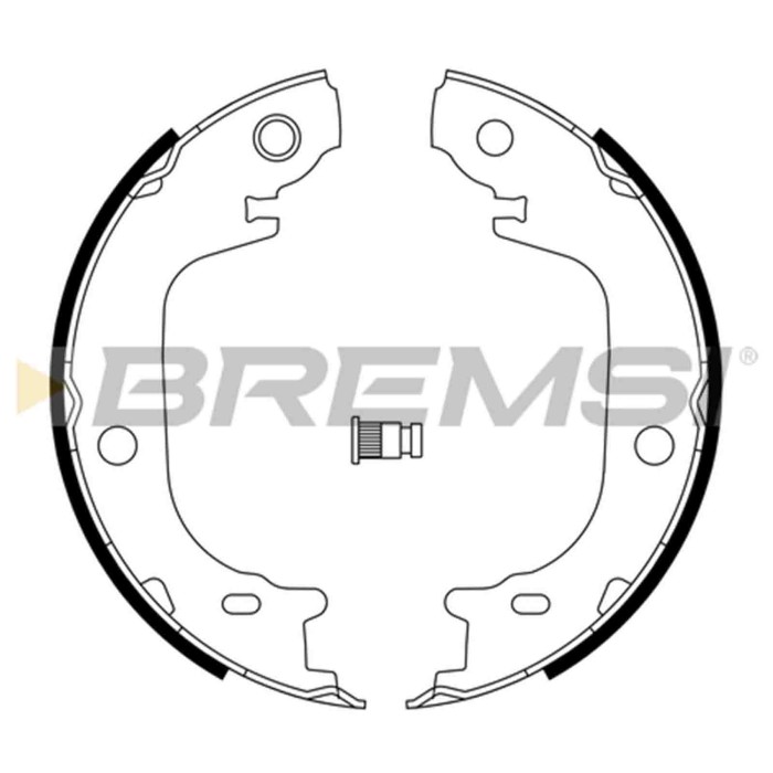 GF1113.JPG Kit Ganasce Freno Stazionamento Posteriore Toyota Prius Plus Mirai Prius Gf1113 4654047010 Bremsi