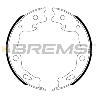 GF1117.JPG Kit Ganasce Freno Stazionamento Posteriore Renault Koleos Ii Nissan X-trail Gf1117 440604ba1a Bremsi