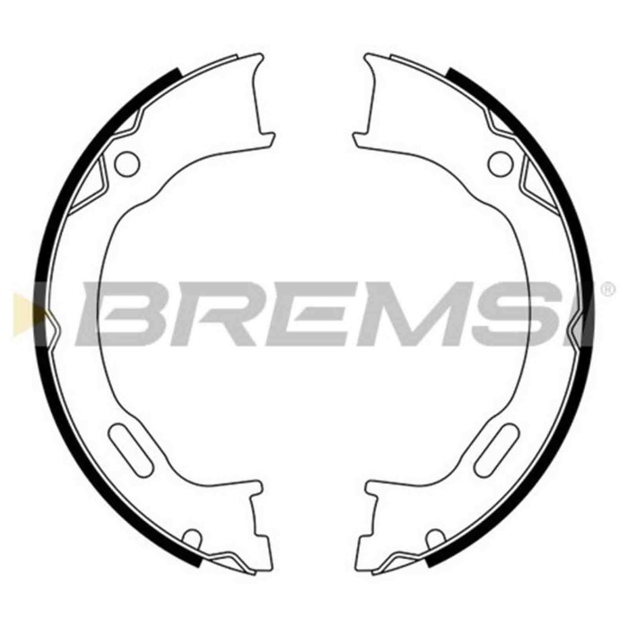 GF4745.JPG Kit Ganasce Freno Stazionamento Posteriore Jeep Wrangler Ii Cherokee Gf4745 4762114 S.f. Kelsey-haynes Bremsi
