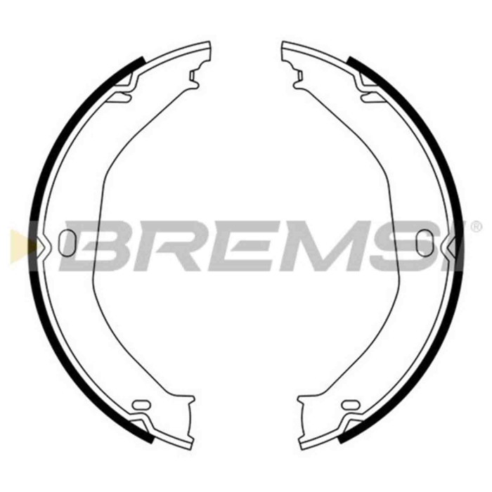 GF4807.JPG Kit Ganasce Freno Stazionamento Posteriore Jeep Grand Cherokee Ii Gf4807 05011988aa S.f. Ate Teves Bremsi