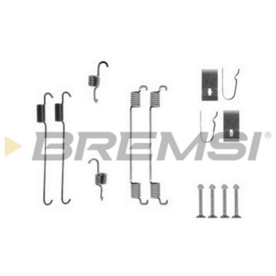 SK0007.JPG Kit Accessori Ganasce Freno Posteriore Suzuki Alto Nissan Pixo Sk0007 Bremsi