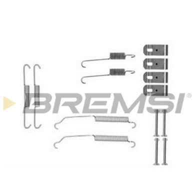 SK0015.JPG Kit Accessori Ganasce Freno Posteriore Mazda 2 Sk0015 Bremsi