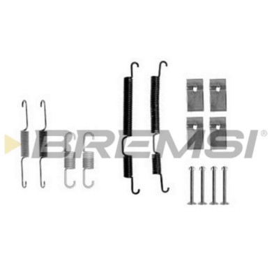 SK0017.JPG Kit Accessori Ganasce Freno Posteriore Hyundai I20 Sk0017 Bremsi