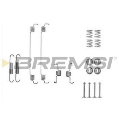 SK0018.JPG Kit Accessori Ganasce Freno Posteriore Nissan Micra Iv Sk0018 Bremsi