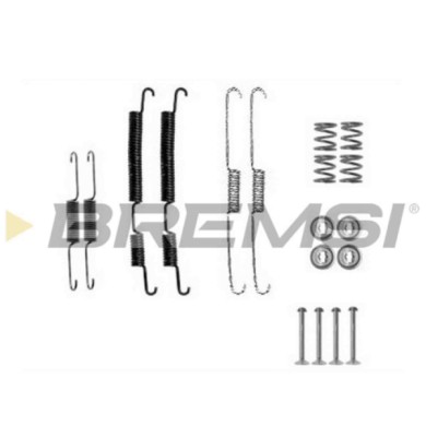 SK0024.JPG Kit Accessori Ganasce Freno Posteriore Kia Cerato Tre Volumi Cerato 2 Volumi/coda Spiovente Sk0024 Bremsi