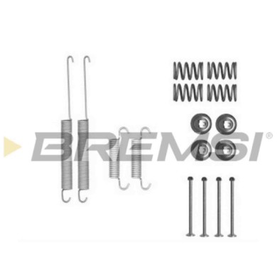 SK0026.JPG Kit Accessori Ganasce Freno Posteriore Volkswagen Amarok Sk0026 Bremsi