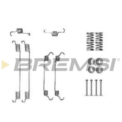 SK0034.JPG Kit Accessori Ganasce Freno Posteriore Fiat Sedici Suzuki Sx4 Sx4 Tre Volumi Sk0034 Bremsi