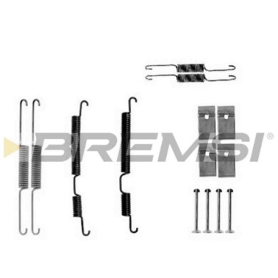 SK0035.JPG Kit Accessori Ganasce Freno Posteriore Kia Soul I Sk0035 Bremsi