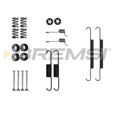 SK0037.JPG Kit Accessori Ganasce Freno Posteriore Suzuki Grand Vitara Ii Sk0037 Bremsi
