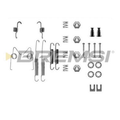 SK0614.JPG Kit Accessori Ganasce Freno Posteriore Ford Sierra 2 Volumi/coda Spiovente Panther Kallista Sk0614 6530614 Bremsi