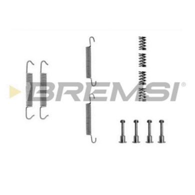 SK0621.JPG Kit Accessori Ganasce Freno Posteriore Bmw 5 (e28) Sk0621 21106210000 Bremsi