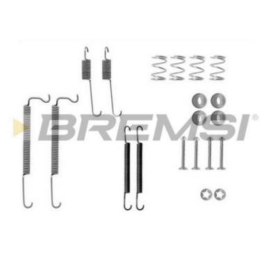 SK0628.JPG Kit Accessori Ganasce Freno Posteriore Opel Corsa A Tr (s83) Sk0628 16006280 Bremsi