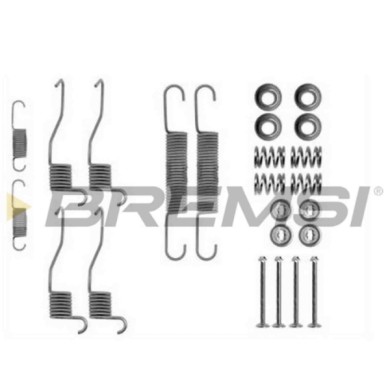 SK0639R.JPG Kit Accessori Ganasce Freno Posteriore Mazda E Furgonato (sr2) Sk0639r 126063900 Bremsi