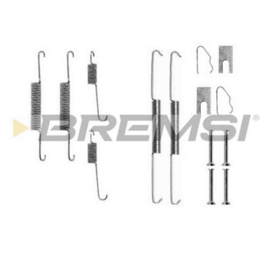 SK0645.JPG Kit Accessori Ganasce Freno Posteriore Bmw 5 Sk0645 21106450000 Bremsi