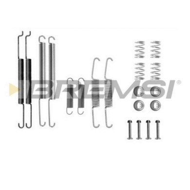 SK0681.JPG Kit Accessori Ganasce Freno Posteriore Audi 100 C2 Tre Volumi (431 433 434) Sk0681 6090681000 Bremsi