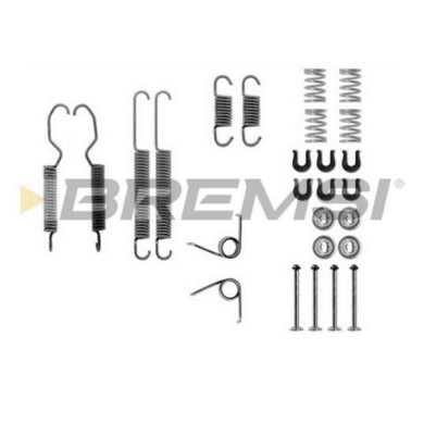SK0683.JPG Kit Accessori Ganasce Freno Posteriore Mitsubishi Lancer Iii (c1a C6a) Sk0683 Mb006830 Bremsi