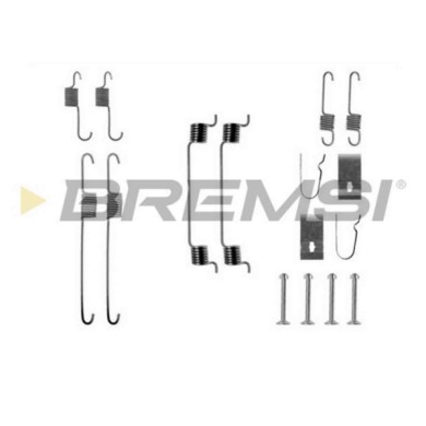 SK0699.JPG Kit Accessori Ganasce Freno Posteriore Mazda 121 I Kia Pride Pride Station Wagon Sk0699 126069900 Bremsi