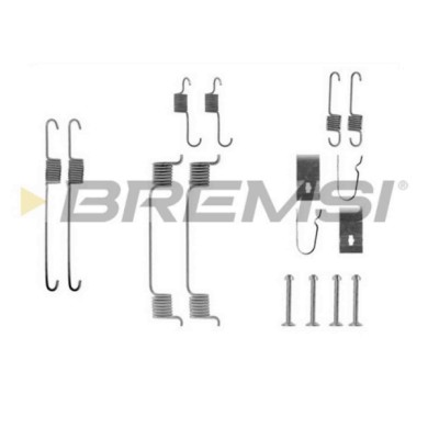 SK0700.JPG Kit Accessori Ganasce Freno Posteriore Mazda 121 Ii Sk0700 126070000 Bremsi