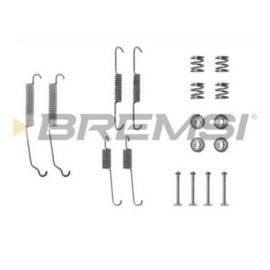 SK0701.JPG Kit Accessori Ganasce Freno Posteriore Peugeot 205 I (741a/c) Sk0701 4210701 Bremsi