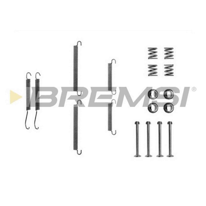 SK0713.JPG Kit Accessori Ganasce Freno Posteriore Ford Fiesta Iii (gfj) Sk0713 6530713 Bremsi