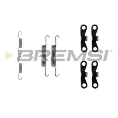 SK0720.JPG Kit Accessori Ganasce Freno Posteriore Volvo S60 I (384) Sk0720 33407200 Bremsi