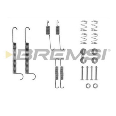 SK0746.JPG Kit Accessori Ganasce Freno Posteriore Opel Combo Cassone/limousine Spaziosa Vauxhall Combo Mk I (b) Sk0746 16007460 