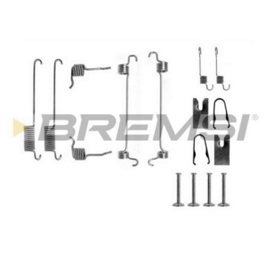 SK0751.JPG Kit Accessori Ganasce Freno Posteriore Ford Fiesta Iii (gfj) Sk0751 6530751 Bremsi