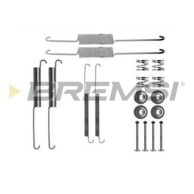 SK0758.JPG Kit Accessori Ganasce Freno Posteriore Opel Frontera A (u92) Sk0758 16007580 Bremsi