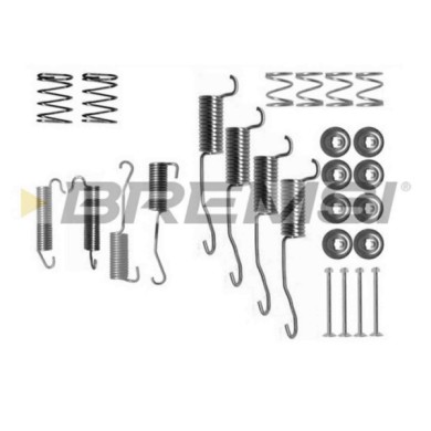 SK0776.JPG Kit Accessori Ganasce Freno Posteriore Alfa Romeo Ar 8 Pianale Piatto/telaio (280) Sk0776 Bremsi