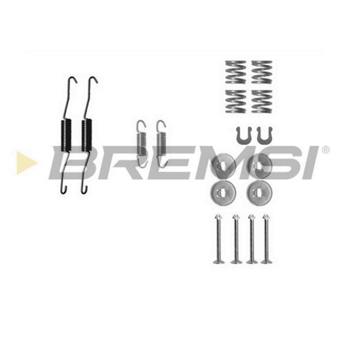 SK0778.JPG Kit Accessori Ganasce Freno Posteriore Toyota Yaris Yaris Verso Sk0778 04407-78000 Bremsi